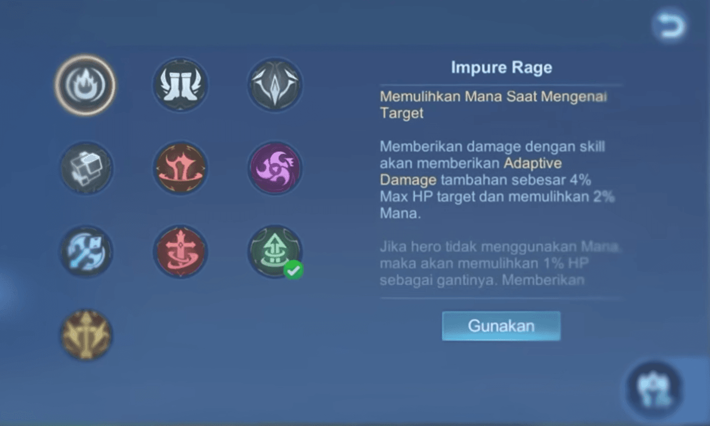 Dampak Penggunaan Emblem di Mobile Legends