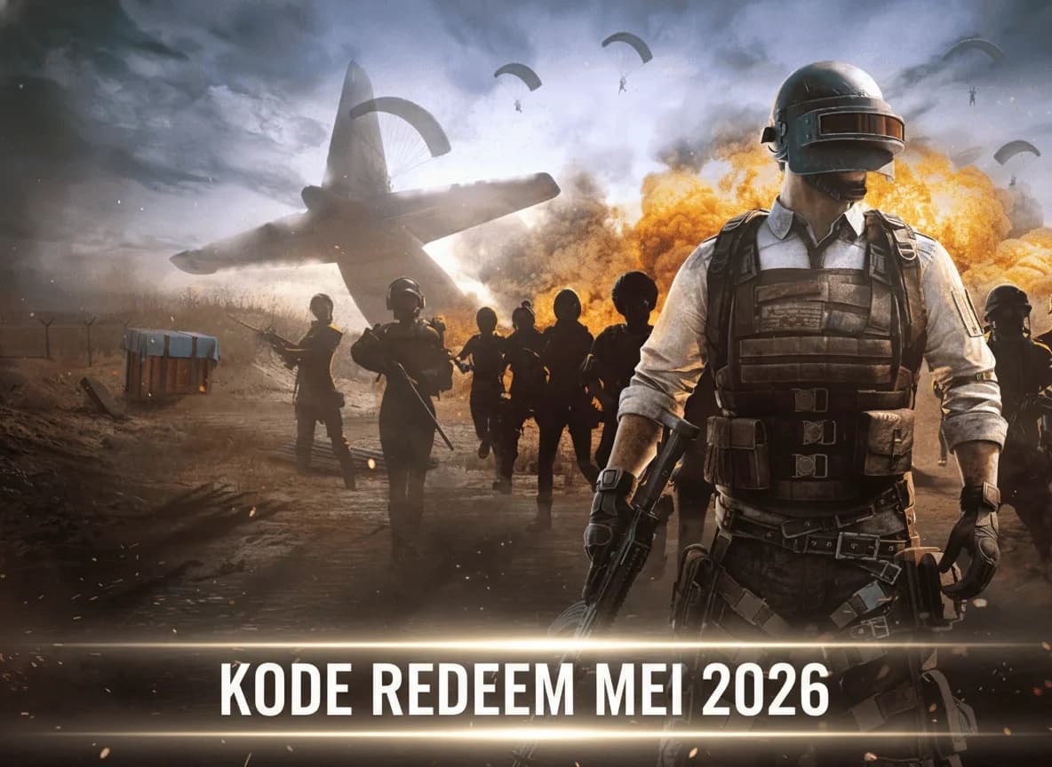 kode redeem pubg mobile mei 2026