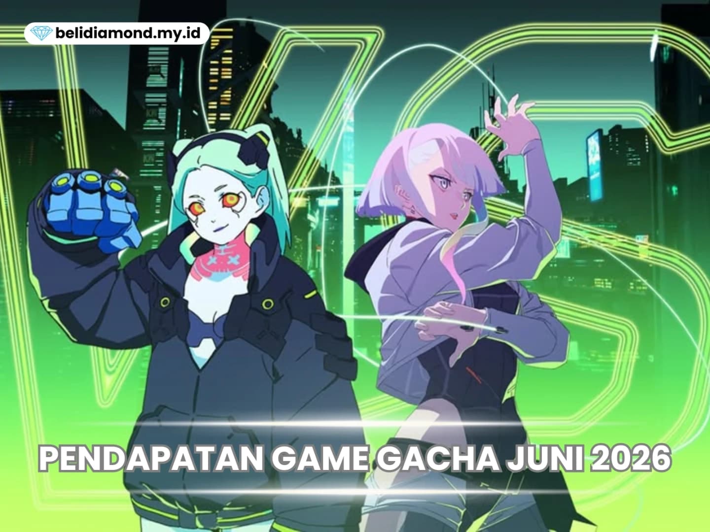 Pendapatan Game Mobile Anime Gacha juni 2026