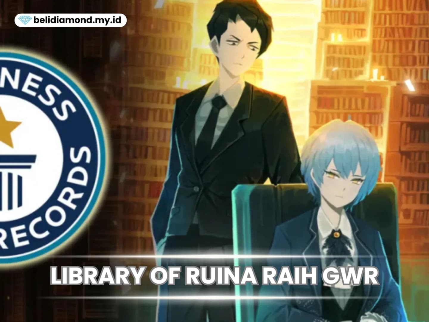 Library of Ruina Raih Guinness World Record